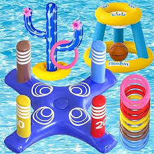 Mini Toss Lacrosse Set – Backyard & Pool Game with Full-Size Basket
