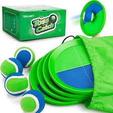 Toss and Catch Ball Set Upgraded – Water-Resistant Outdoor Family Game
