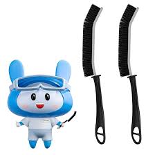 Cleangor Crevice Cleaning Brushes - 2-Pack Small Space Scrub Tools
