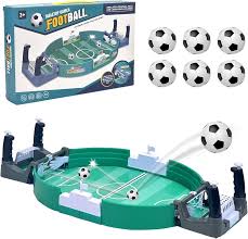 Xinrongda Mini Tabletop Football Game – 6 Footballs, Indoor Family Fun