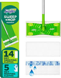 Swiffer Sweeper 2-in-1 Mop Starter Kit – 20-Piece Dry & Wet Set